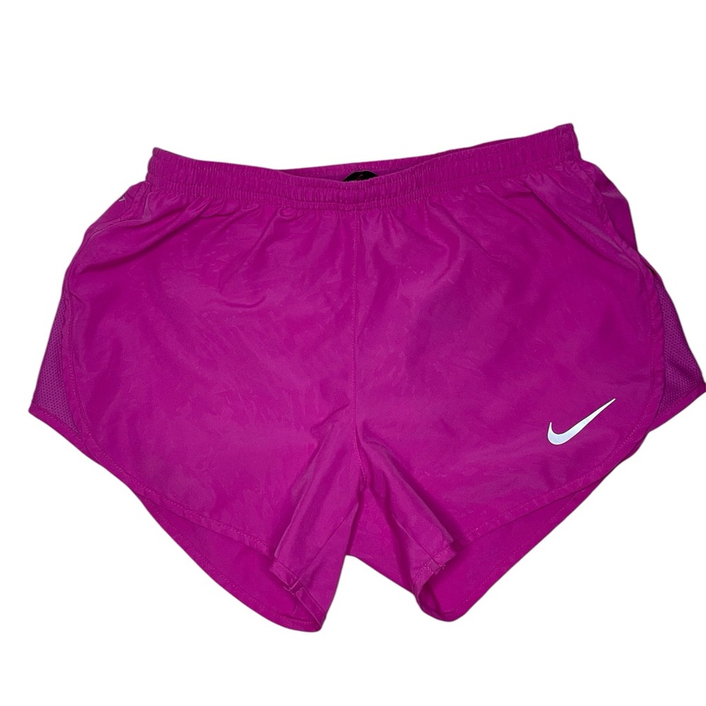 Nike Dri-Fit Women’s Pink lined running shorts, Size XS